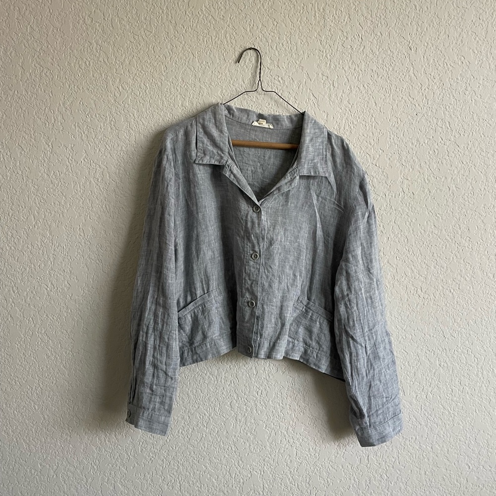 Eileen Fisher Crop Jacket